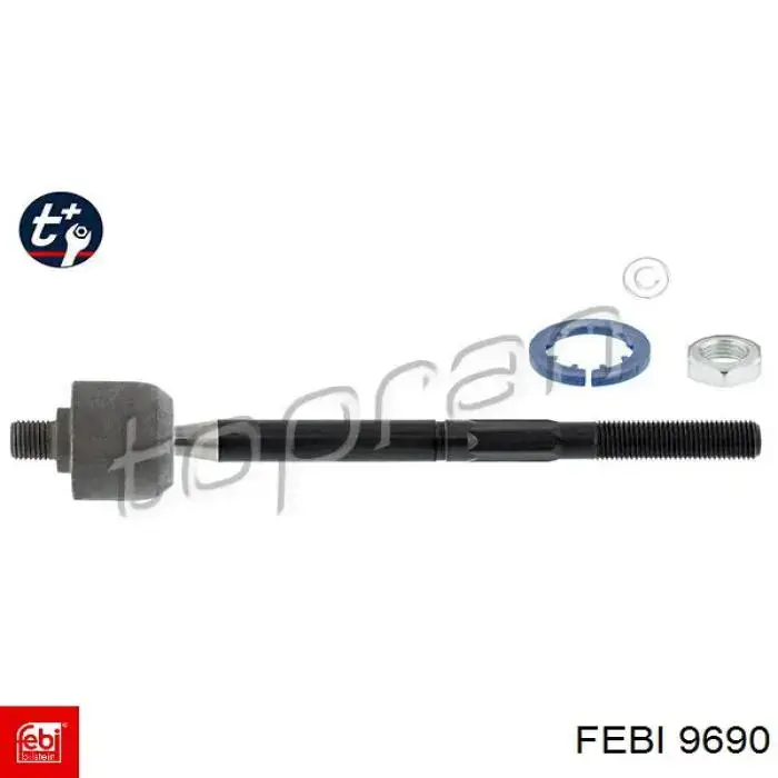 Ремкомплект шкворня поворотного кулака Febi 9690 цена, от 55.16 USD