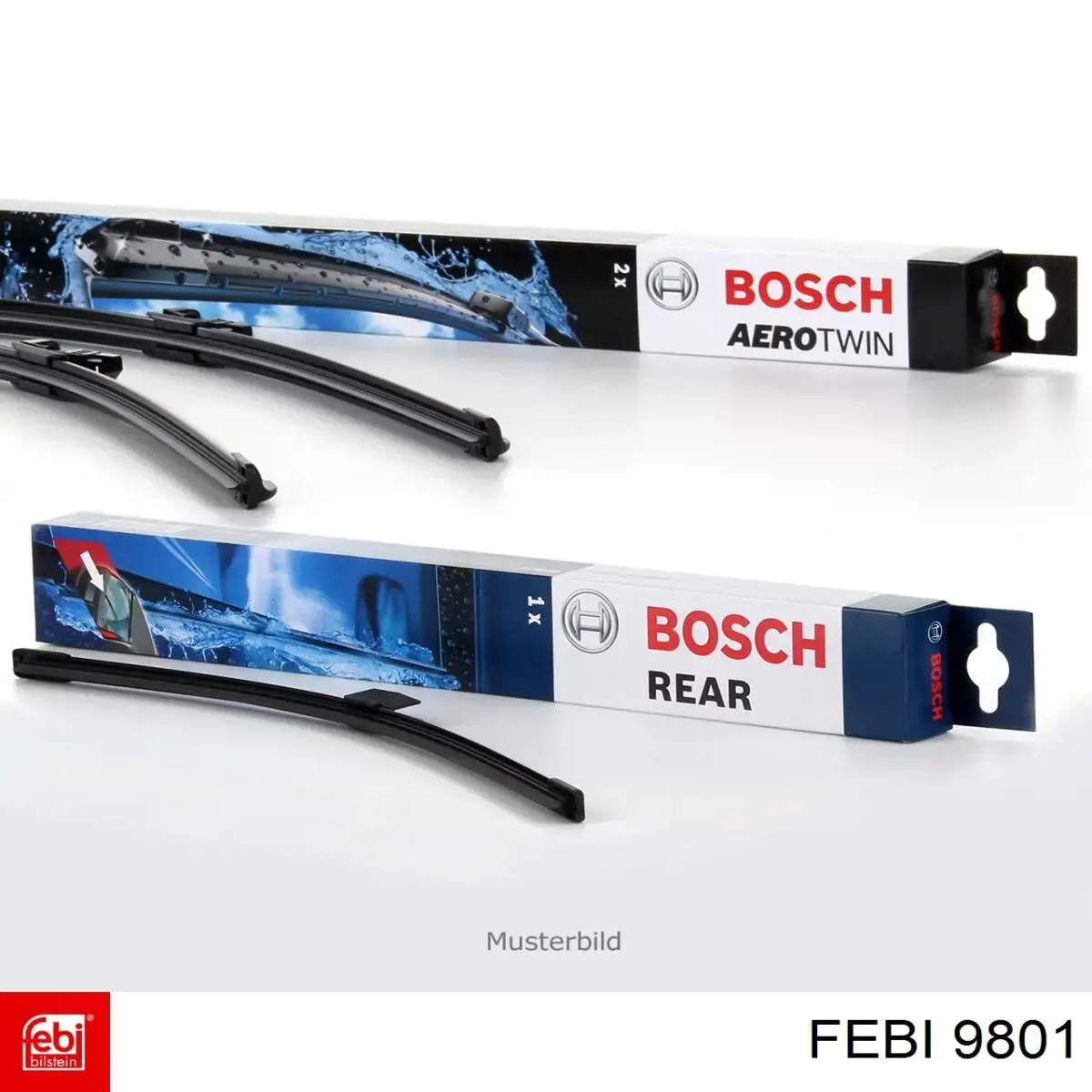 Болт колесный  Febi 9801 цена, от 1.63 USD