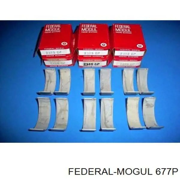 677P Federal Mogul поршень с пальцем без колец, std
