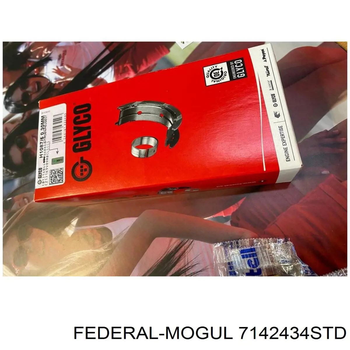 Вкладыши шатунные 7142434STD Federal Mogul