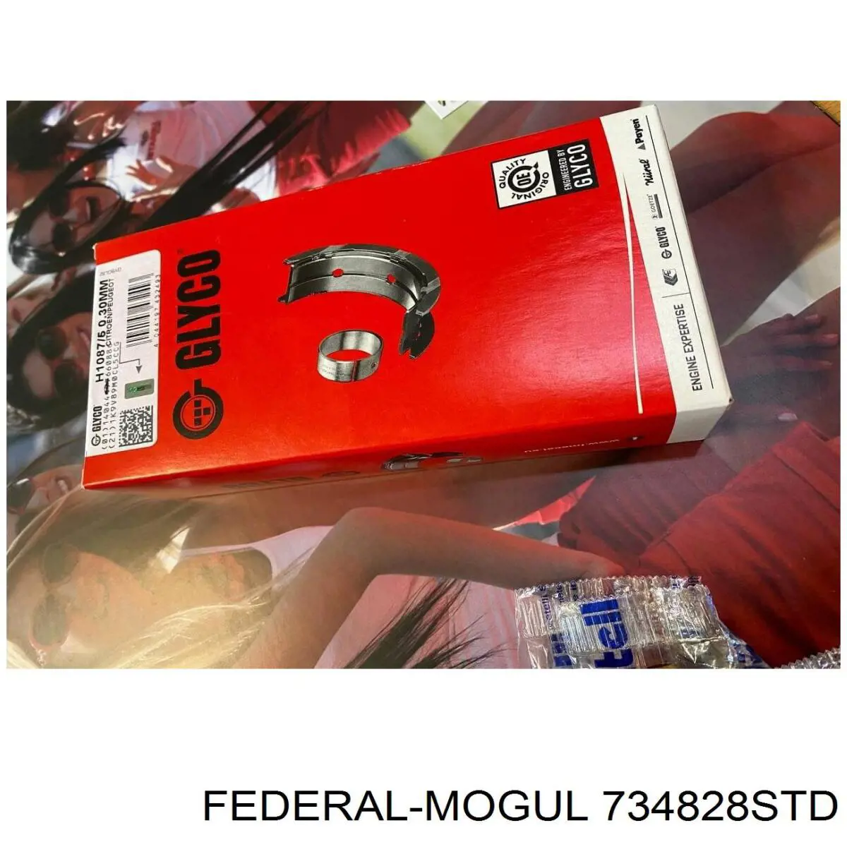 734828STD Federal Mogul Вкладыш распределительного вала