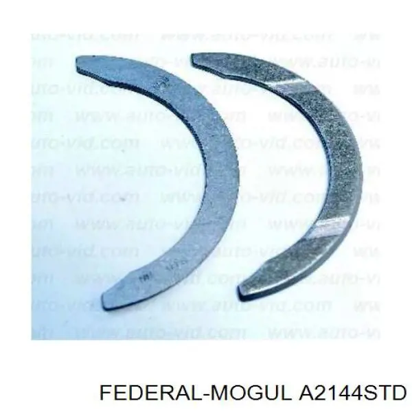 Полукольцо упорное (разбега) коленвала, STD, комплект A2144STD Federal Mogul