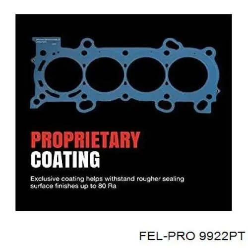 Прокладка ГБЦ Fel-pro 9922PT цена, от 40.94 USD