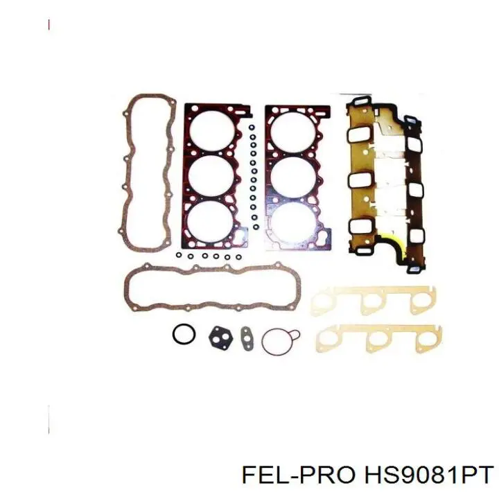 HS9081PT Fel-pro комплект прокладок двигателя верхний