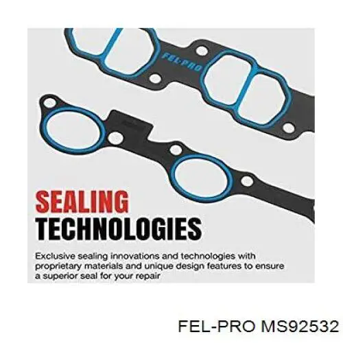 Прокладка коллектора выпускного Fel-pro MS92532 цена, от 0.93 UAH