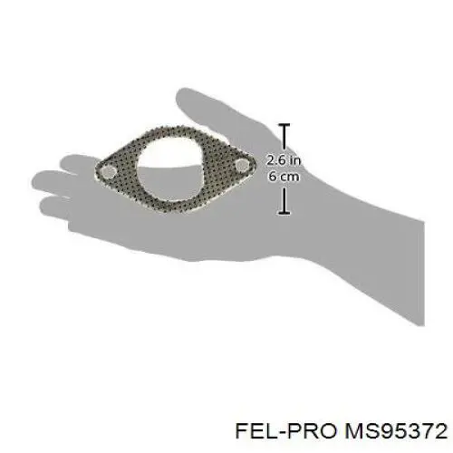 Прокладка всасывающего коллектора Fel-pro MS95372 цена, от 35.36 USD
