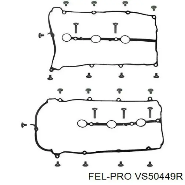 VS50449R Fel-pro Прокладка крышки двигателя комплект
