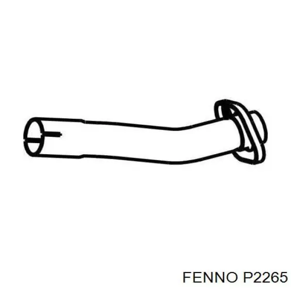 71742085 Fiat/Alfa/Lancia tubo de admissão dianteiro (calças do silenciador)