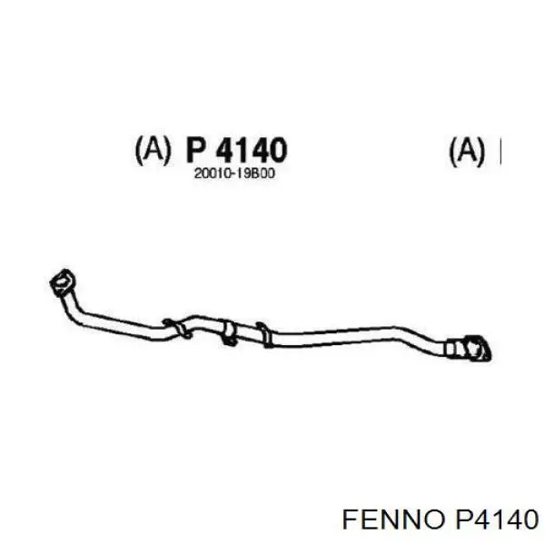 Приёмная труба 8671015800 Renault (RVI)