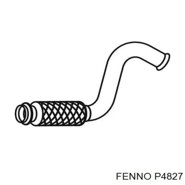 Приёмная труба P4827 Fenno