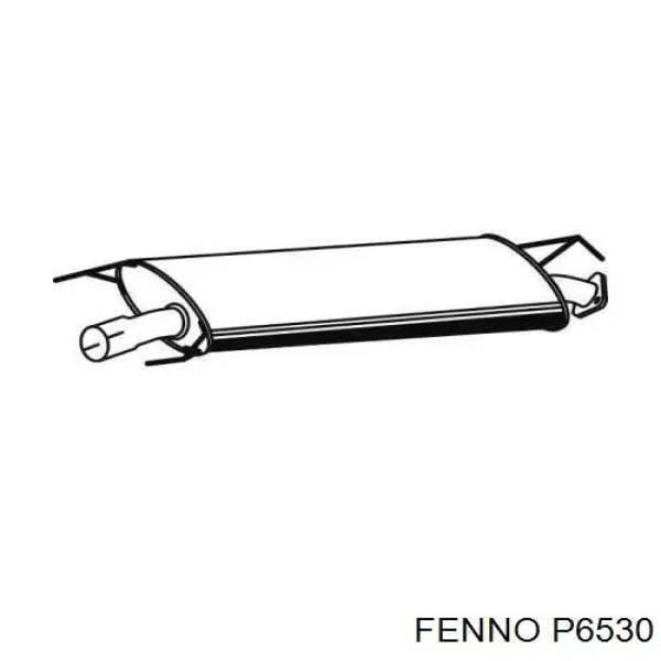 Передняя часть глушителя P6530 Fenno