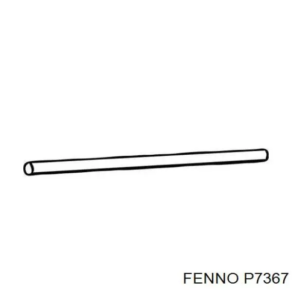 P7367 Fenno труба выхлопная, от катализатора до глушителя