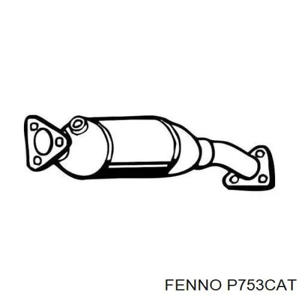 Каталитический нейтрализатор отработавших газов P753CAT FENNO