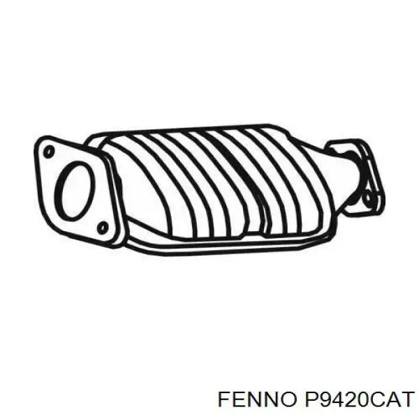 Каталитический нейтрализатор отработавших газов P9420CAT FENNO