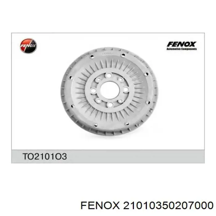 21010350207000 Fenox барабан тормозной задний