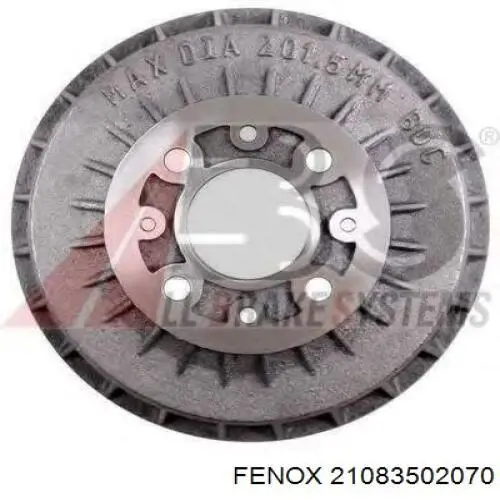2108-3502070 Fenox барабан тормозной задний
