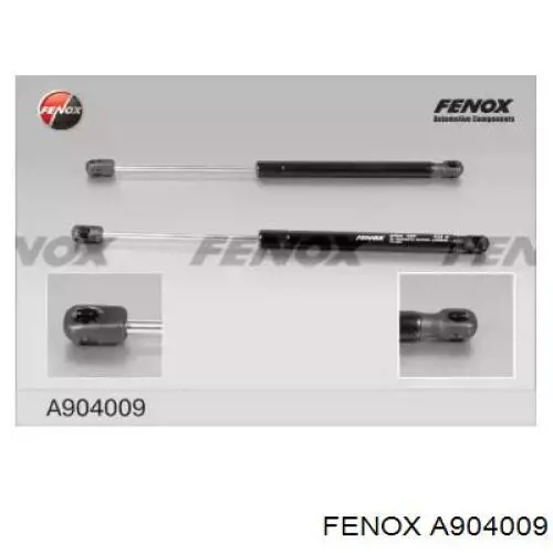 A904009 Fenox амортизатор стекла багажника (двери 3/5-й задней (ляды)