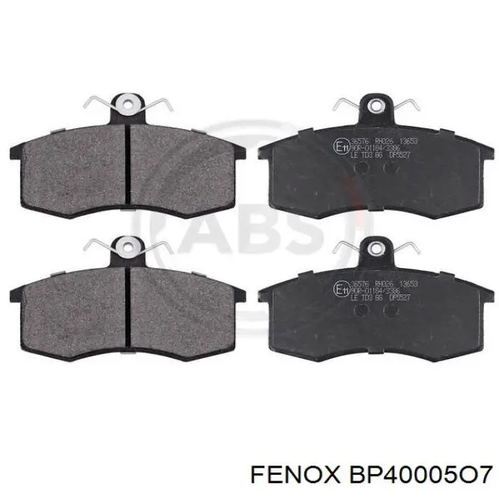 Передние тормозные колодки RP1102 Raiso