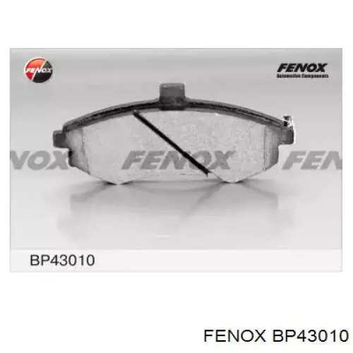 Передние тормозные колодки BP43010 Fenox