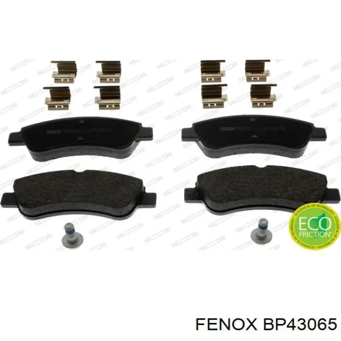 Передние тормозные колодки BP43065 Fenox