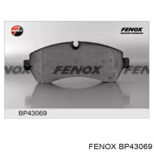 Передние тормозные колодки BP43069 Fenox