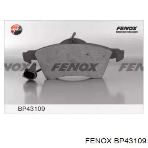 Передние тормозные колодки BP43109 Fenox