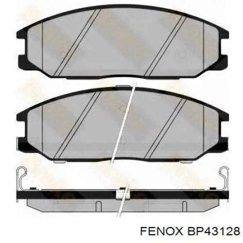 Передние тормозные колодки S581014AA26 Hyundai/Kia