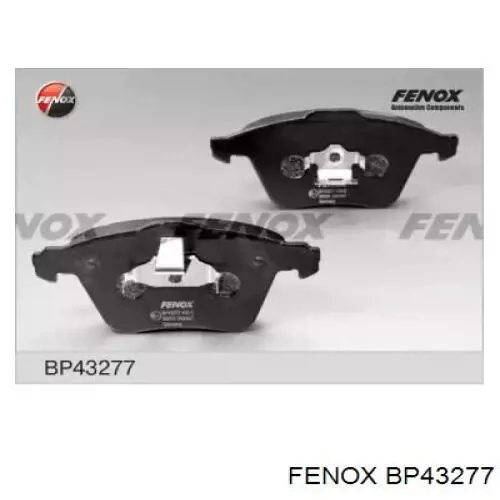 Передние тормозные колодки BP43277 Fenox