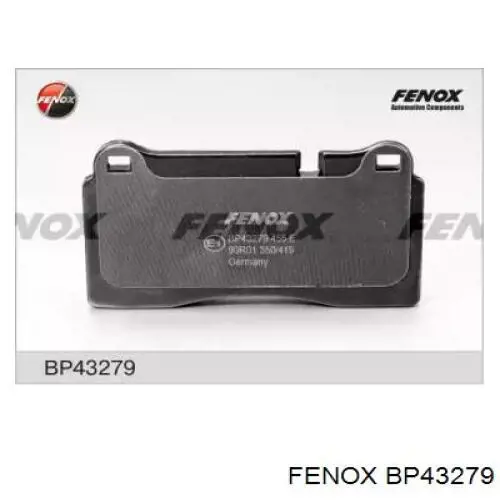 Передние тормозные колодки BP43279 Fenox