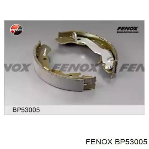 Задние барабанные колодки BP53005 Fenox