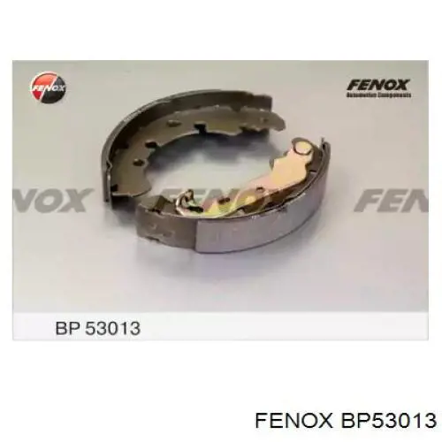 BP53013 Fenox колодки тормозные задние барабанные