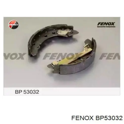BP53032 Fenox колодки тормозные задние барабанные