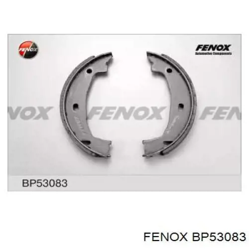 BP53083 Fenox колодки ручника (стояночного тормоза)