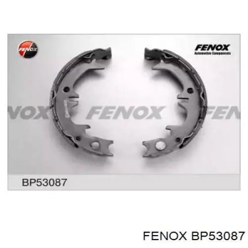 Колодки ручника BP53087 Fenox