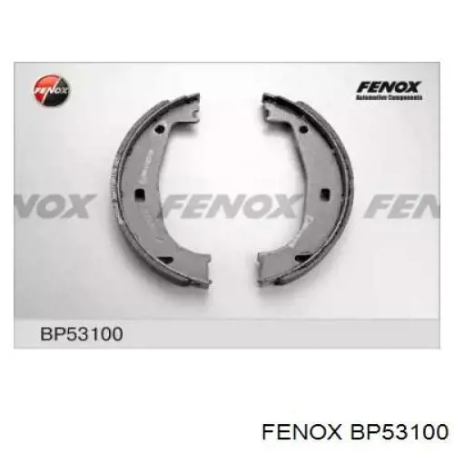 BP53100 Fenox колодки ручника (стояночного тормоза)