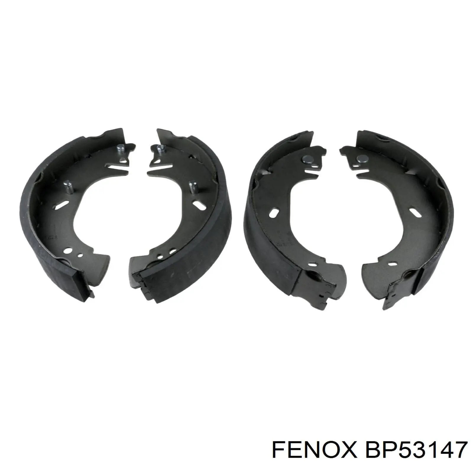 RB8539 Raiso Барабанные тормозные колодки