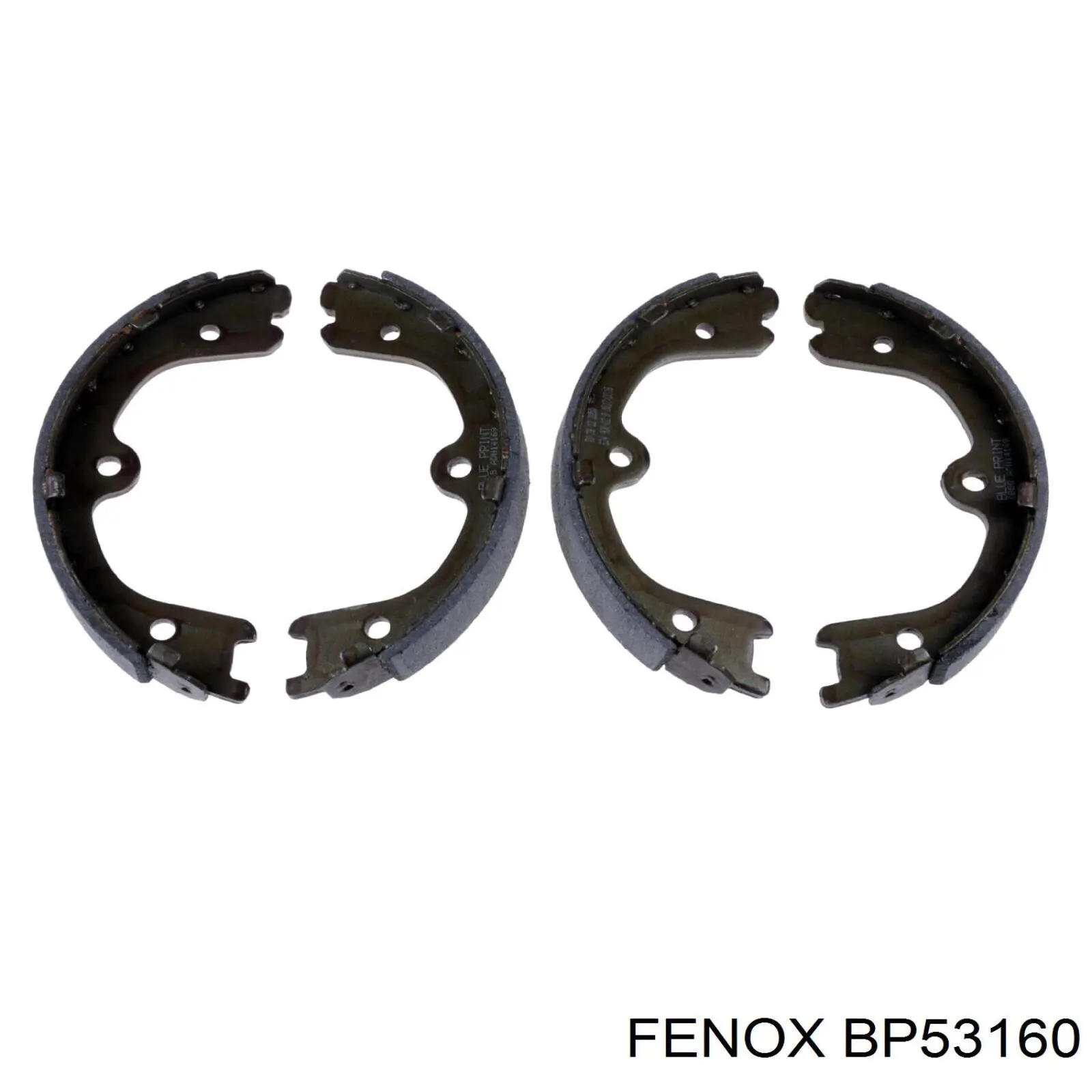 Колодки ручника BP53160 Fenox