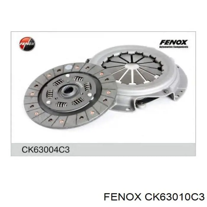 Комплект сцепления (3 части) Fenox CK63010C3 цена, от 115.15 USD