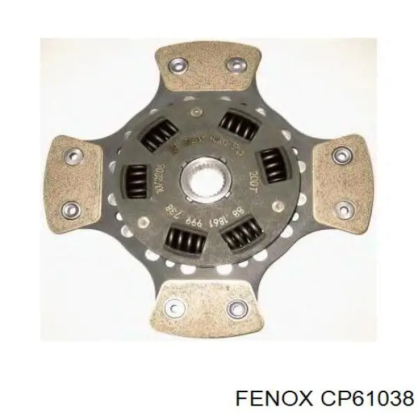CP61038 Fenox диск сцепления