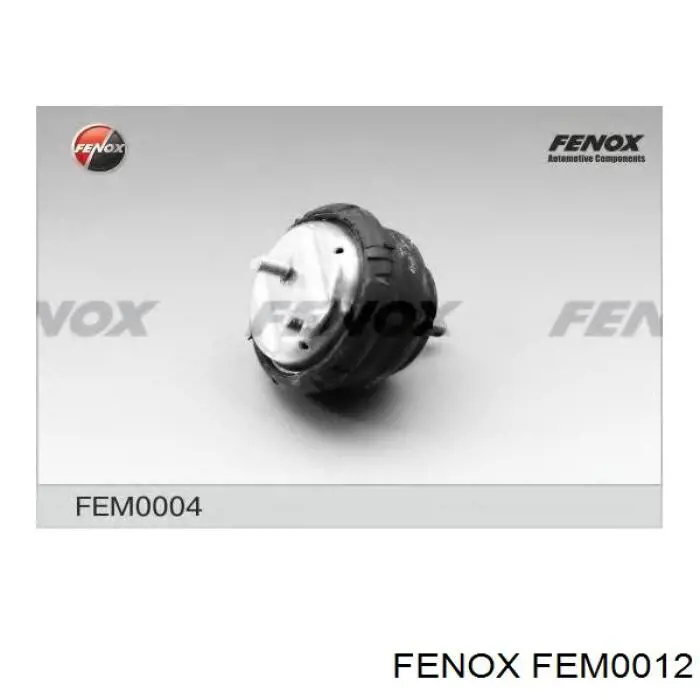 FEM0012 Fenox подушка (опора двигателя задняя)
