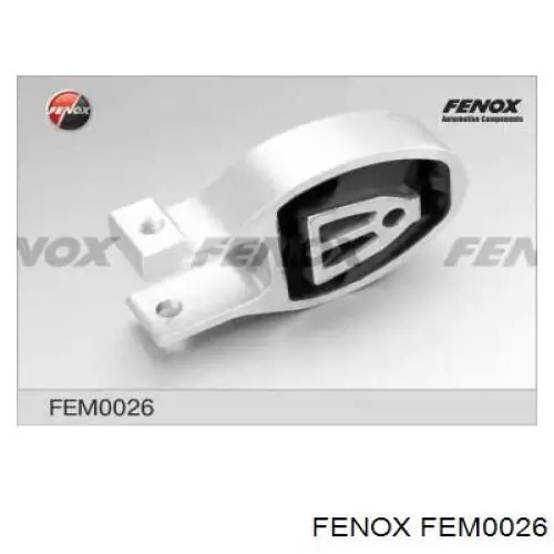 FEM0026 Fenox подушка (опора двигателя задняя)