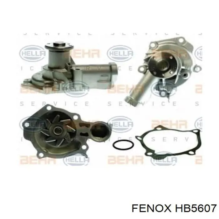 Помпа охлаждения Mando MWP1007 цена, от 28.75 USD