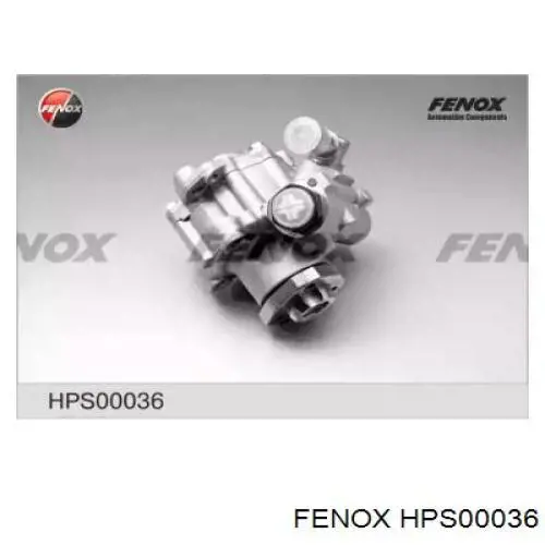 Насос гидроусилителя руля (ГУР) Fenox HPS00036