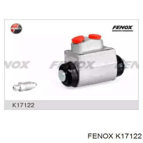 K17122 Fenox цилиндр тормозной колесный рабочий задний