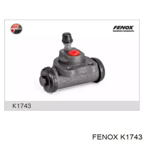 K1743 Fenox цилиндр тормозной колесный рабочий задний