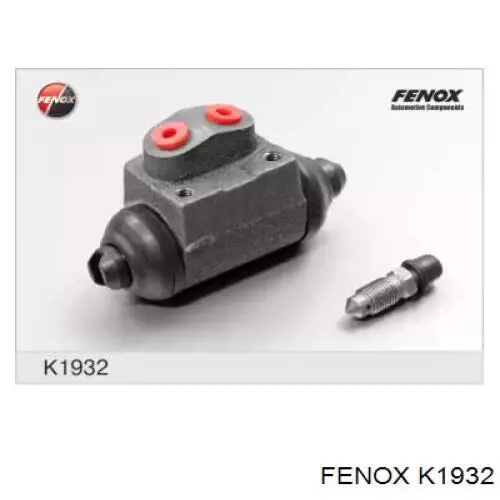 Цилиндр тормозной колесный рабочий задний FENOX K1932