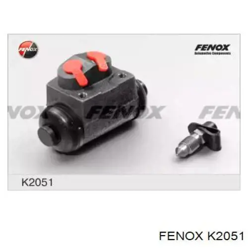 K2051 Fenox цилиндр тормозной колесный рабочий задний