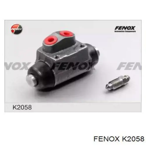K2058 Fenox цилиндр тормозной колесный рабочий задний