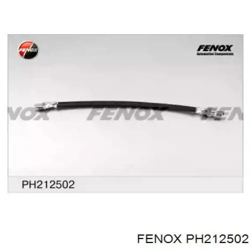 PH212502 Fenox шланг тормозной передний