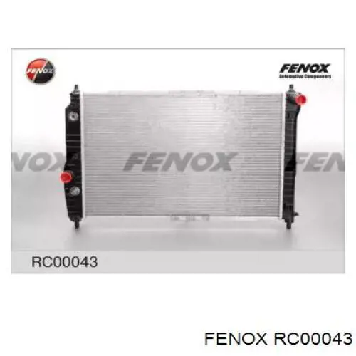 Радиатор RC00043 Fenox